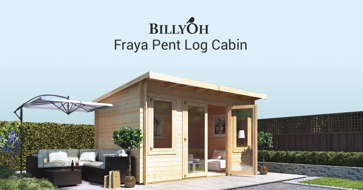 BillyOh Fraya Pent Log Cabin