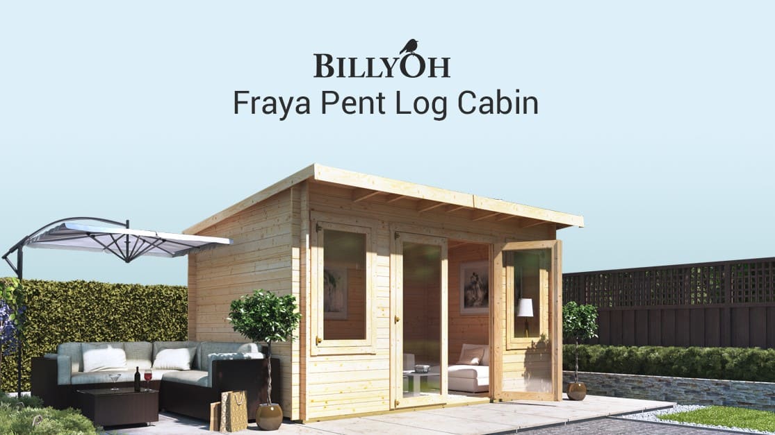 BillyOh Fraya Pent Log Cabin