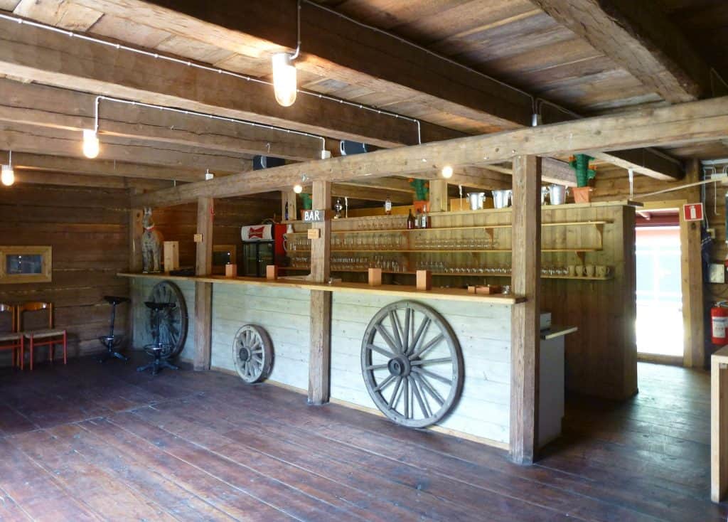 Garden bar shed conversion