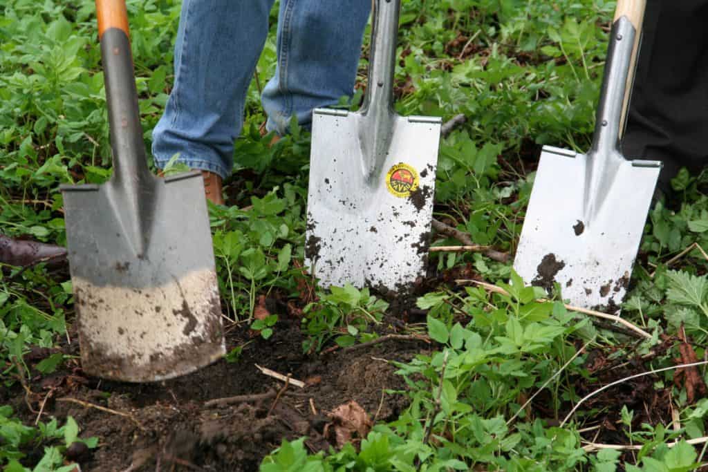 Garden spades