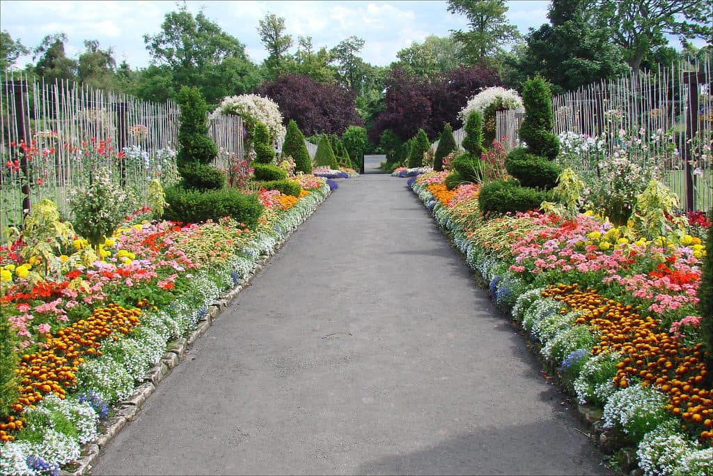 Le "Victorian Walled Garden in Glasgow