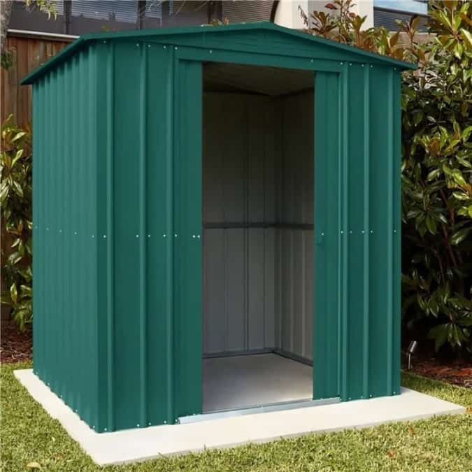 Globel Apex Metal Shed