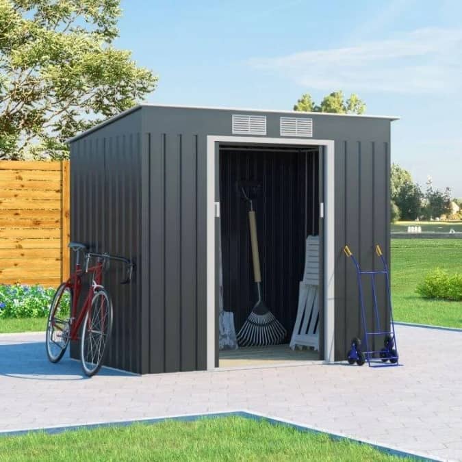 BillyOh Partner Apex Metal Shed