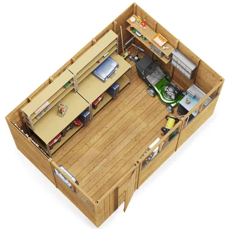 BillyOh Pro Reverse Apex HD Shed