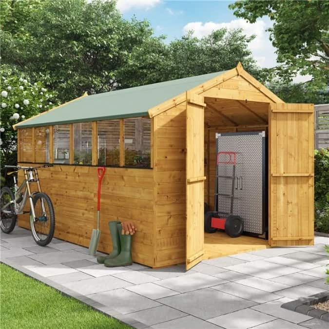 BillyOh Master Tongue and Groove Apex Shed