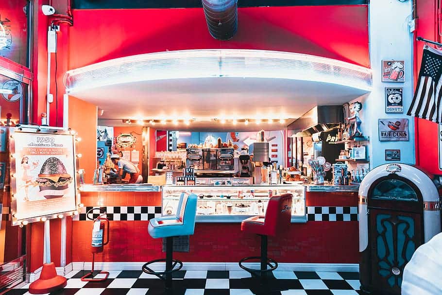 Retro diner