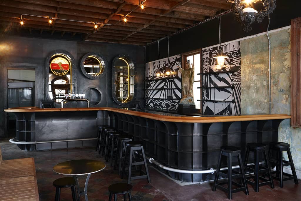 Industrial chic pub design