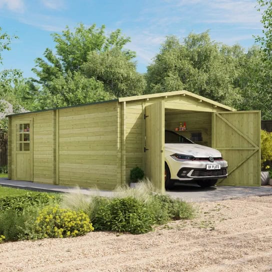 BillyOh Aston Wooden Garage