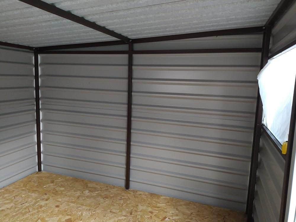 Metal shed insulation
