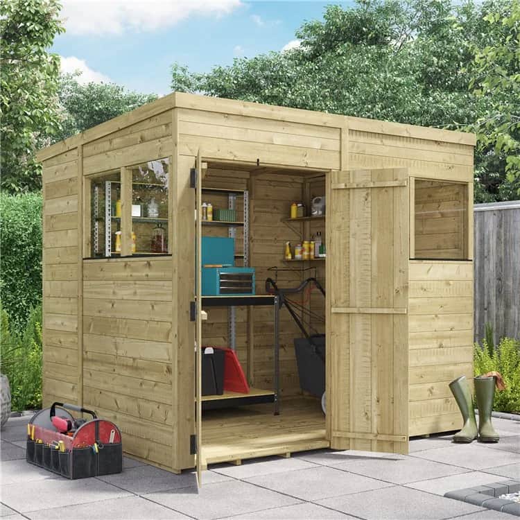 How to Paint a Wooden Shed Garden Buildings Direct