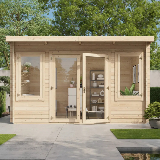 BillyOh Fraya Pent Log Cabin