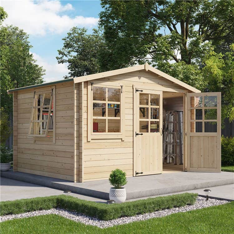 BillyOh Clubman Heavy Duty Shed Log Cabin