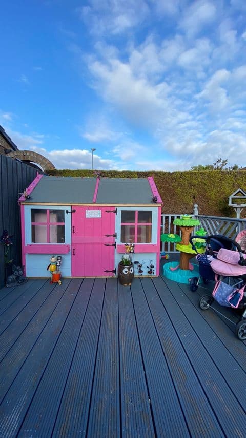 Christine's BillyOh Gingerbread Junior Playhouse Exterior