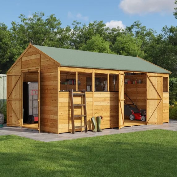 BillyOh Expert Tongue and Groove Apex Workshop with Dual Entrance