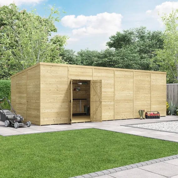 BillyOh Switch Pressure Treated Tongue and Groove Pent Shed