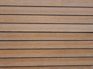 Wooden composite cladding