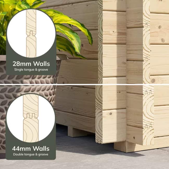 BillyOh Fraya Pent Log Cabin