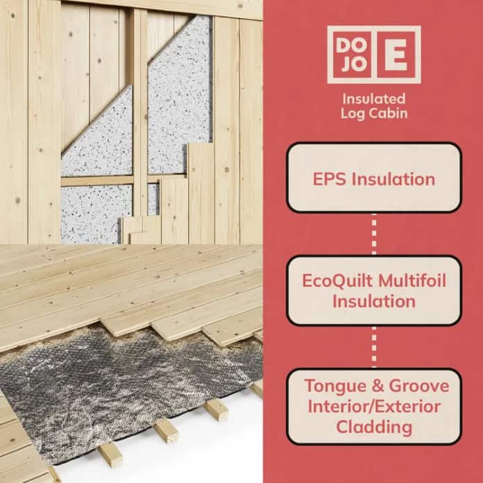 BillyOh Dojo E Insulated Building