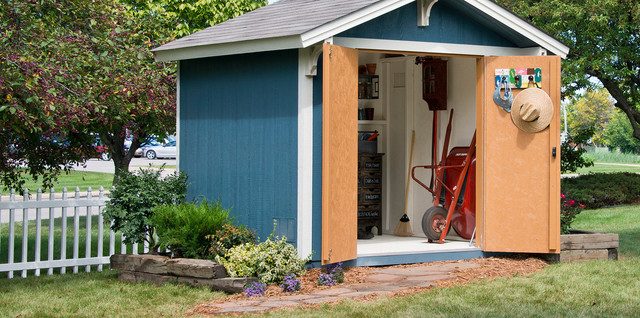 Simple storage shed