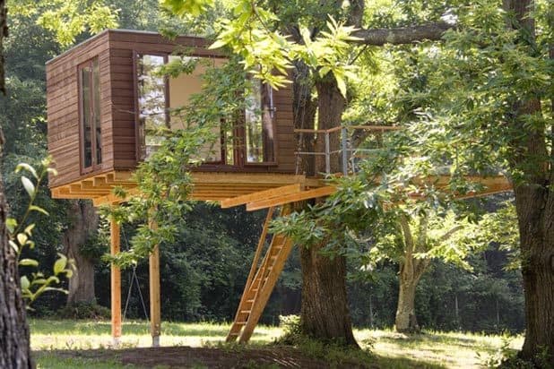 Floating treehouse concept