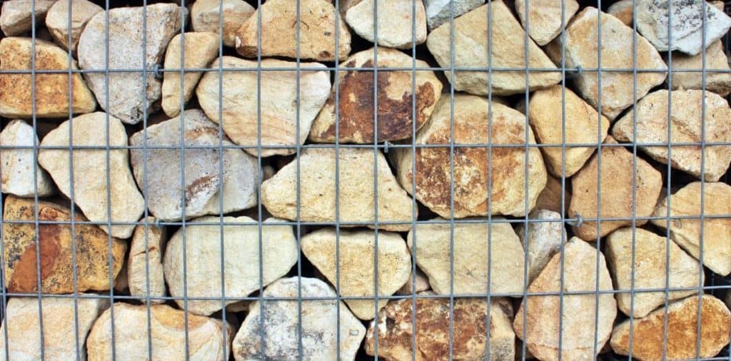 Gabion wall