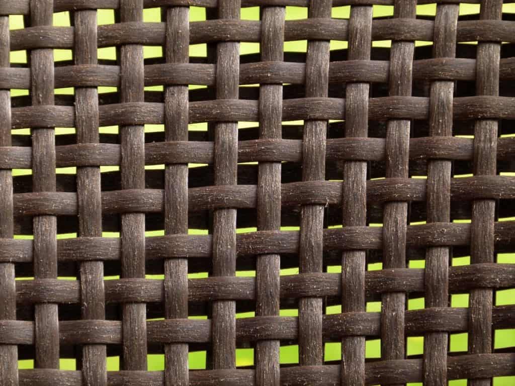 Wicker fence