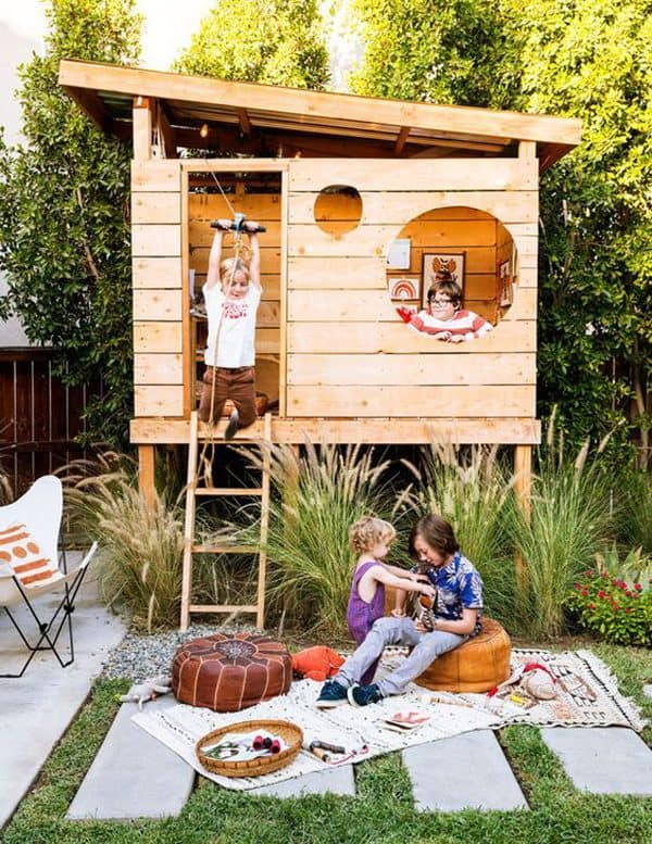 Treehouse summer house play area