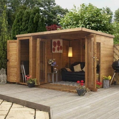 Summer house shed