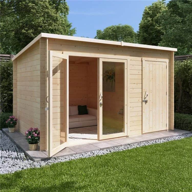 BillyOh Tianna Log Cabin Summerhouse with Side Store