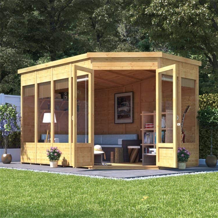 BillyOh Renna Tongue and Groove Corner Summerhouse