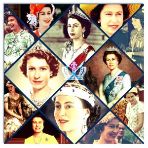 Queen Elizabeth II Pinterest Collage