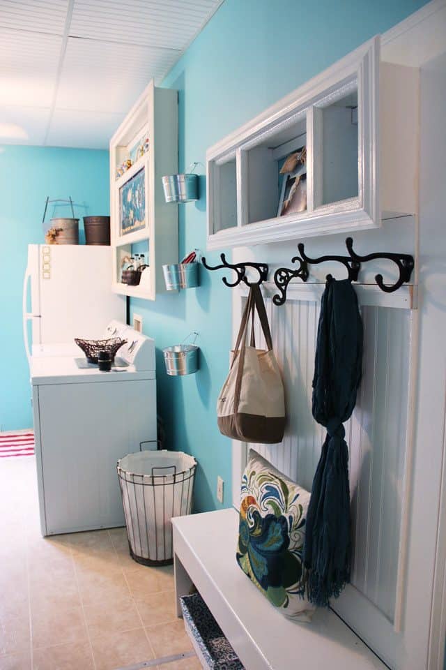 Laundry and mudroom