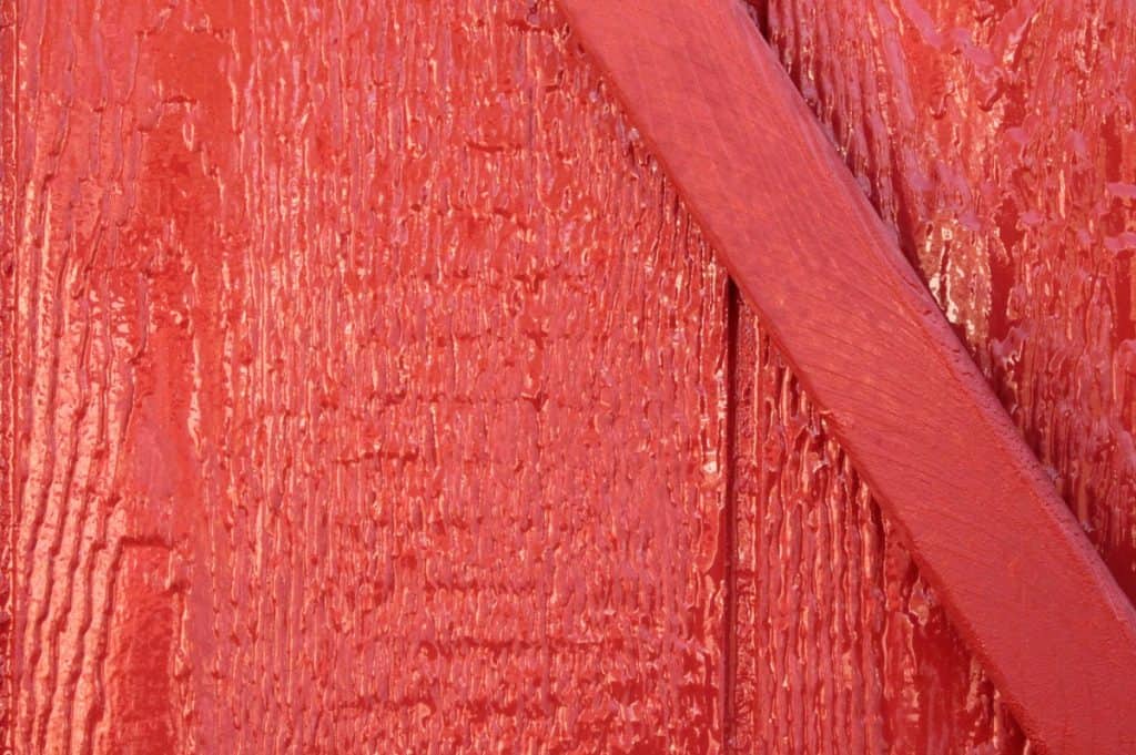 Red wall paint colour