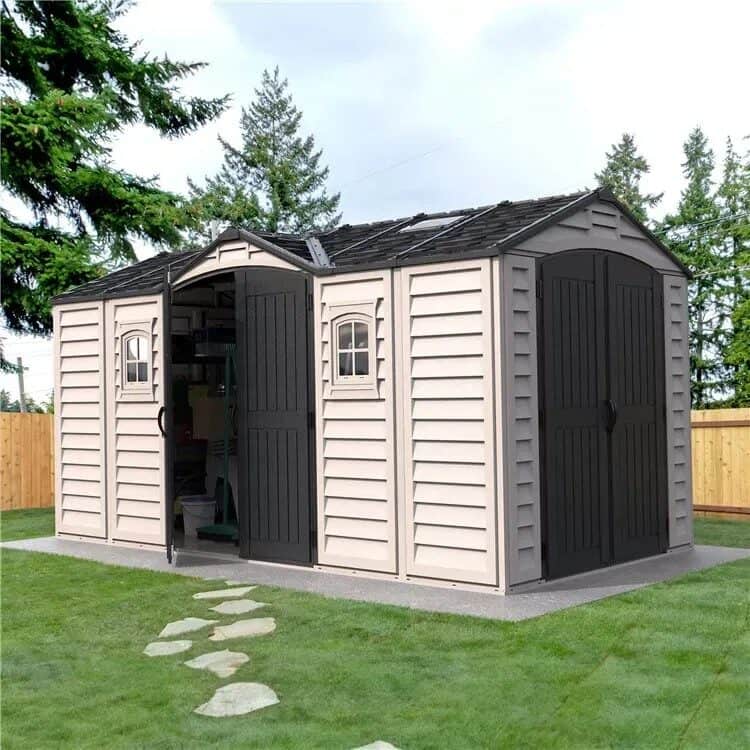 BillyOh Highley Plastic Shed with Dual Entrances