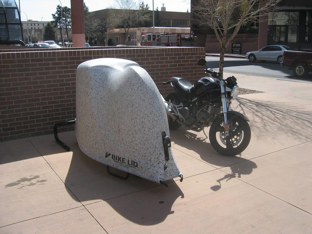 Outdoor bike cover