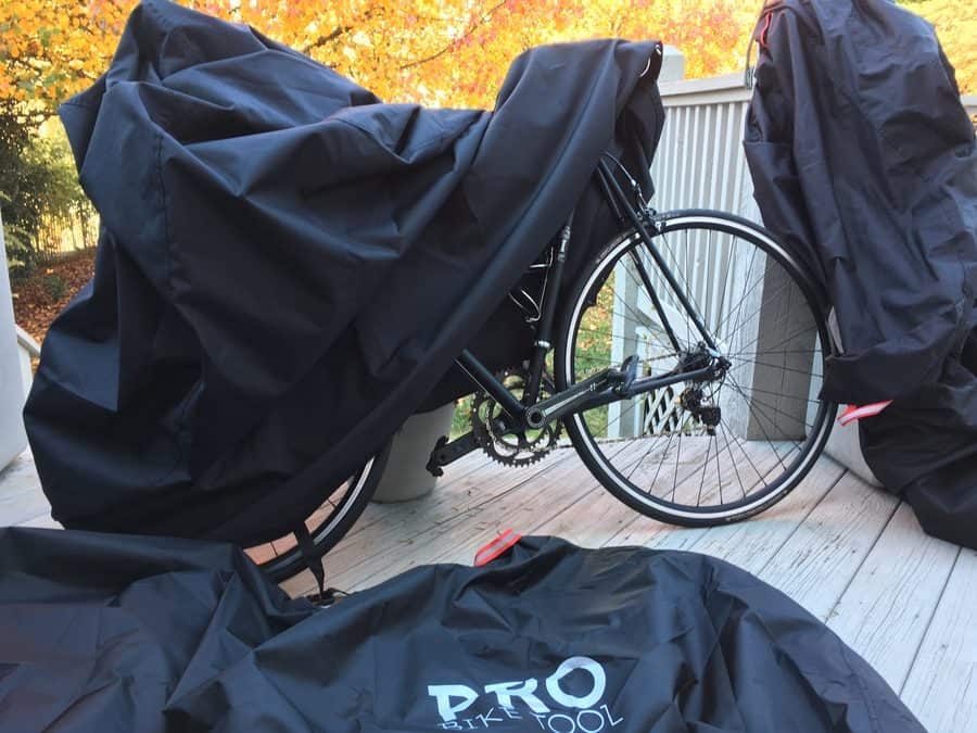 Bike cover alternative for outdoors