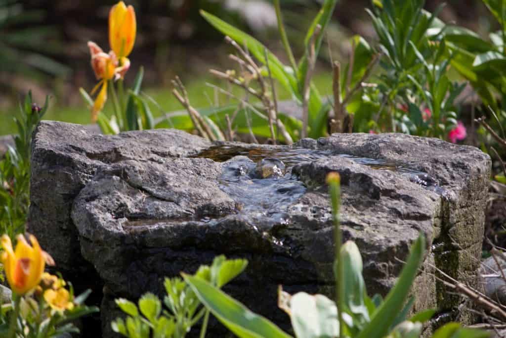 Stone water feature