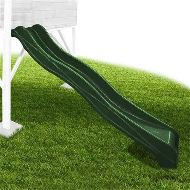 Mad Dash 2.18m Plastic Slide - Forest Green