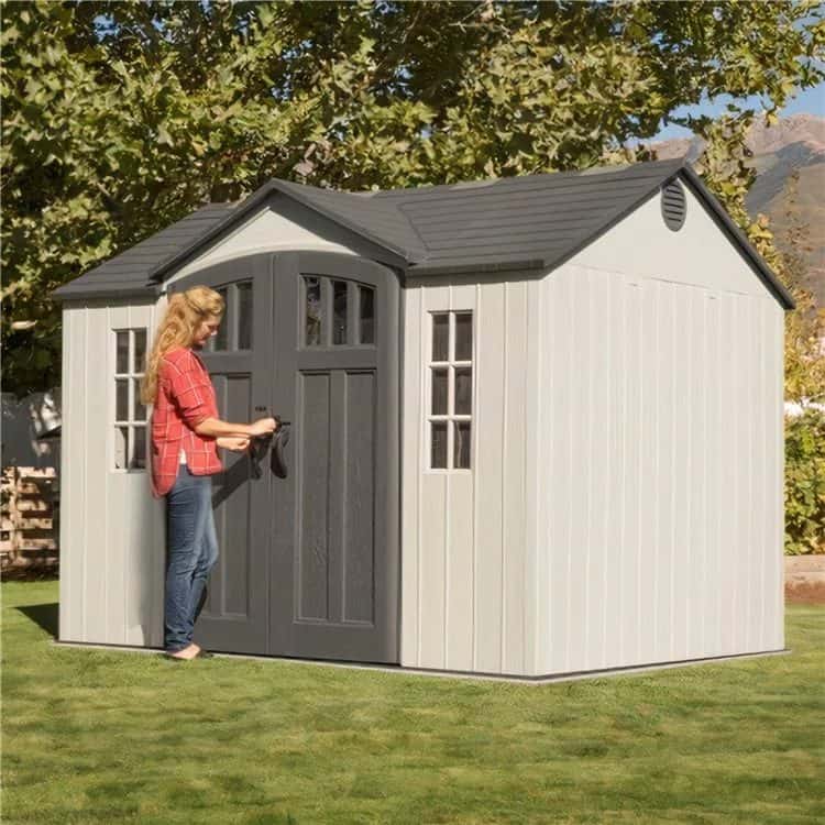 Lifetime 10ft x 8ft Heavy Duty Plastic Shed