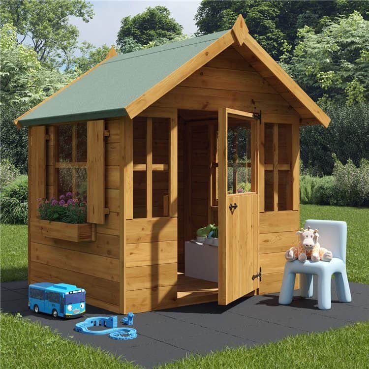 Wooden wendy hot sale houses