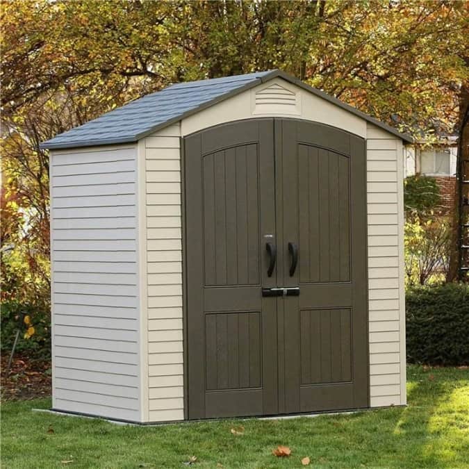 Lifetime 7ft X 4.5ft Heavy Duty Plastic Shed