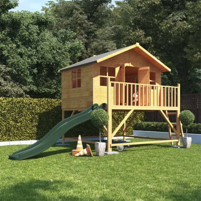 What is the Best Surface to Put a Garden Playhouse On?