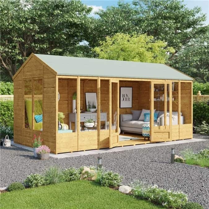 BillyOh Petra Tongue and Groove Reverse Apex Summerhouse