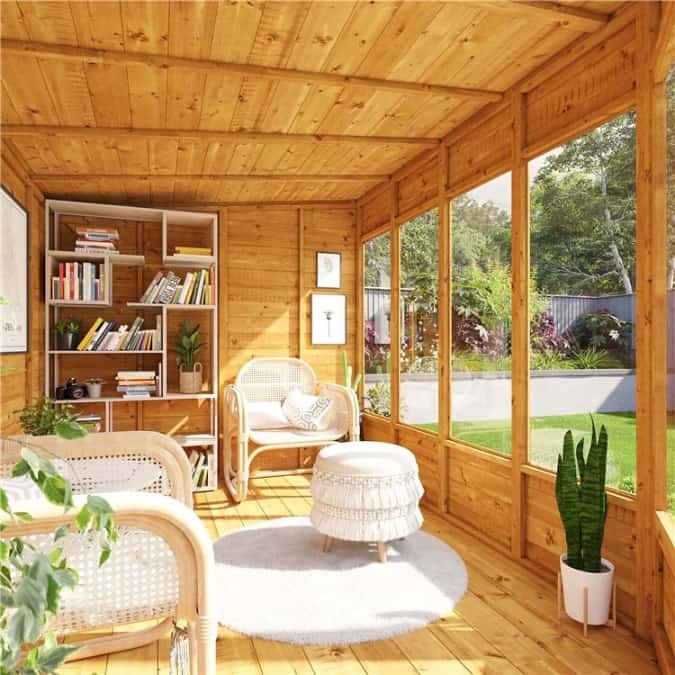 BillyOh Renna Tongue and Groove Corner Summerhouse