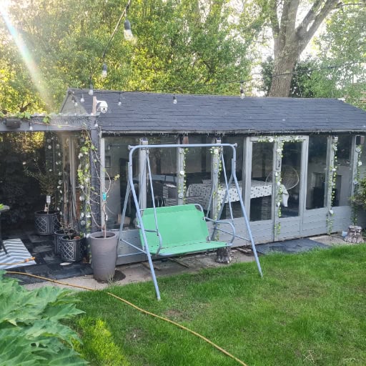 Customer's image of BillyOh summerhouse