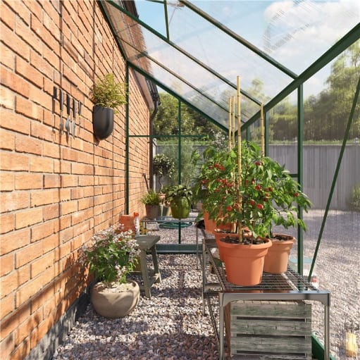 BillyOh Polycarbonate Lean-to Greenhouse