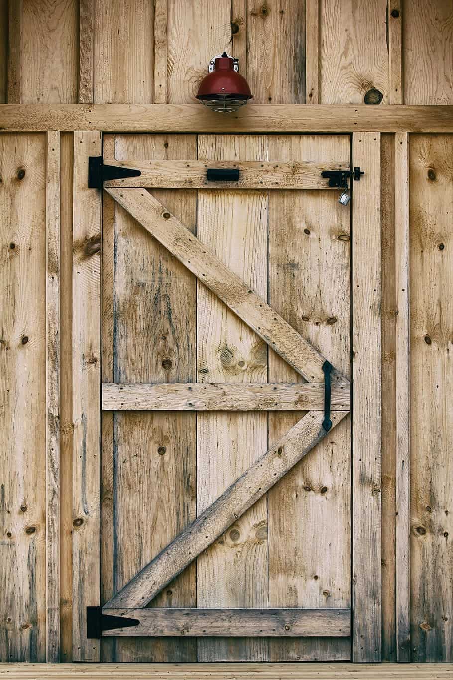 Barn shed door