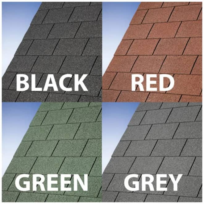 BillyOh Premium Felt Roofing Shingles - Felt Tiles Pack