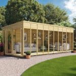 Our Brand New Pressure Treated Summerhouses!