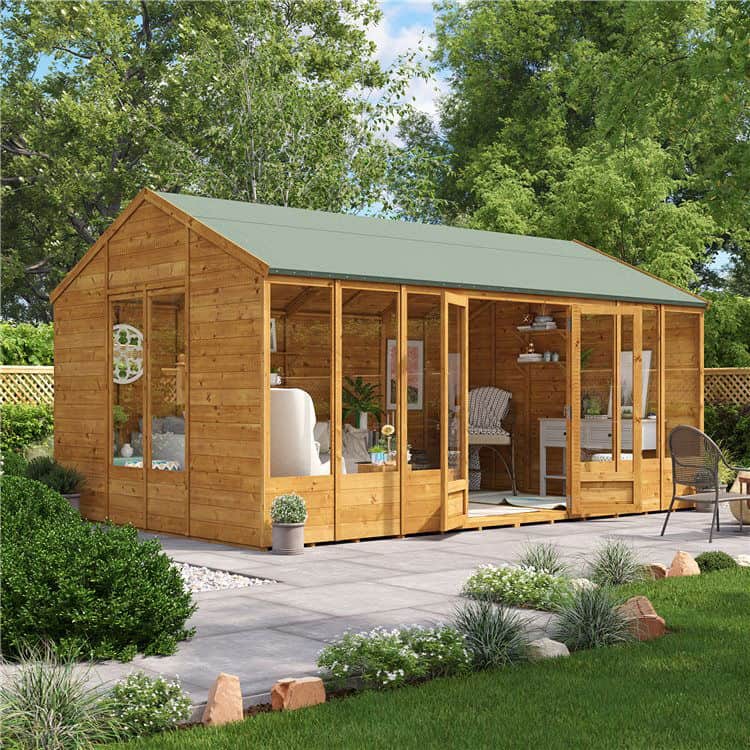 BillyOh Petra Tongue and Groove Reverse Apex Summerhouse